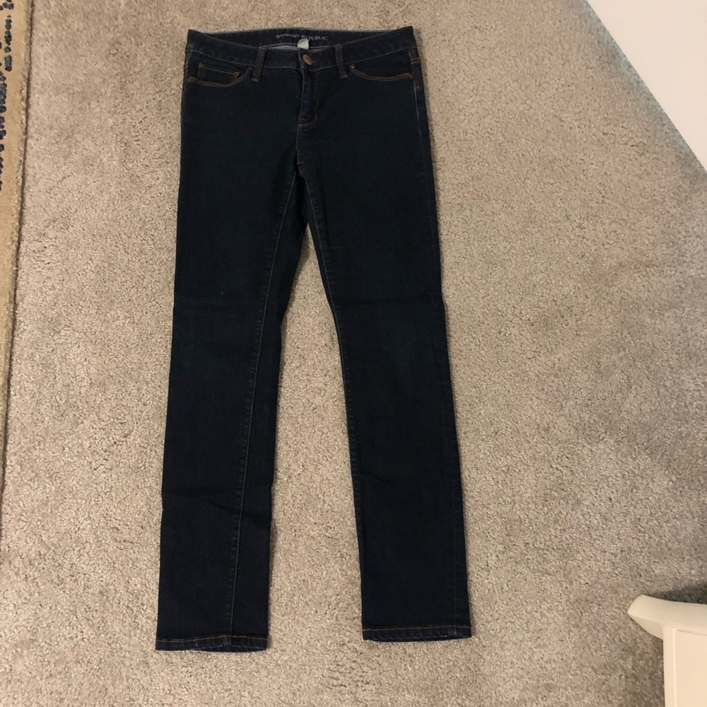 Banana republic dark skinny jeans
